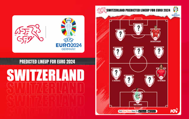 Switzerland predicted lineup for UEFA Euro 2024