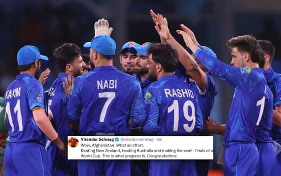 "This is what progress is" Fans go wild as Afghanistan advance to semi-finals of ICC T20 World Cup 2024 with 8-run win over Bangladesh