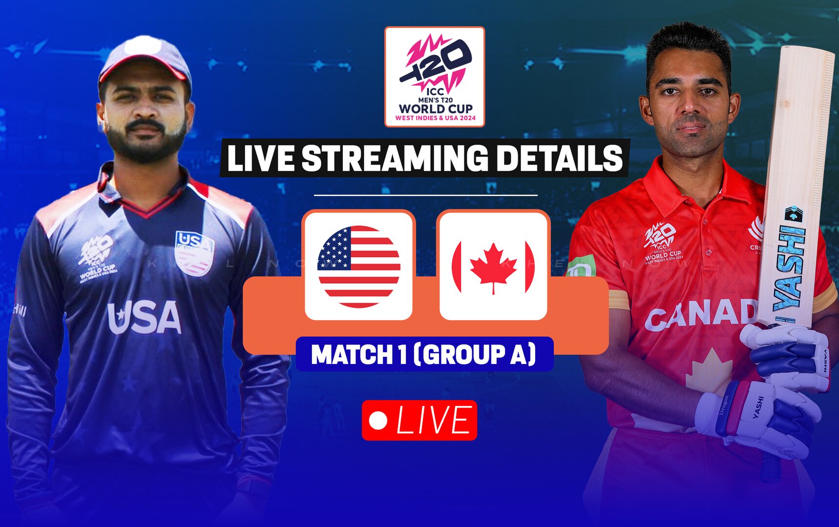 T20 World Cup 2024 Live Streaming In Usa Doti Nannie