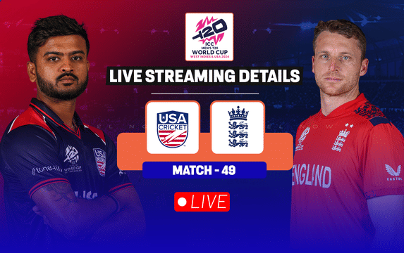 USA vs ENG: Live streaming details, when and where to watch match 49 of ICC T20 World Cup 2024