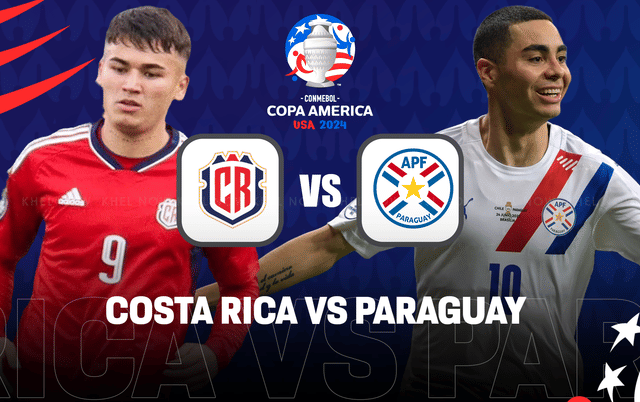 Costa Rica vs Paraguay: All-time head-to-head record | Copa America 2024