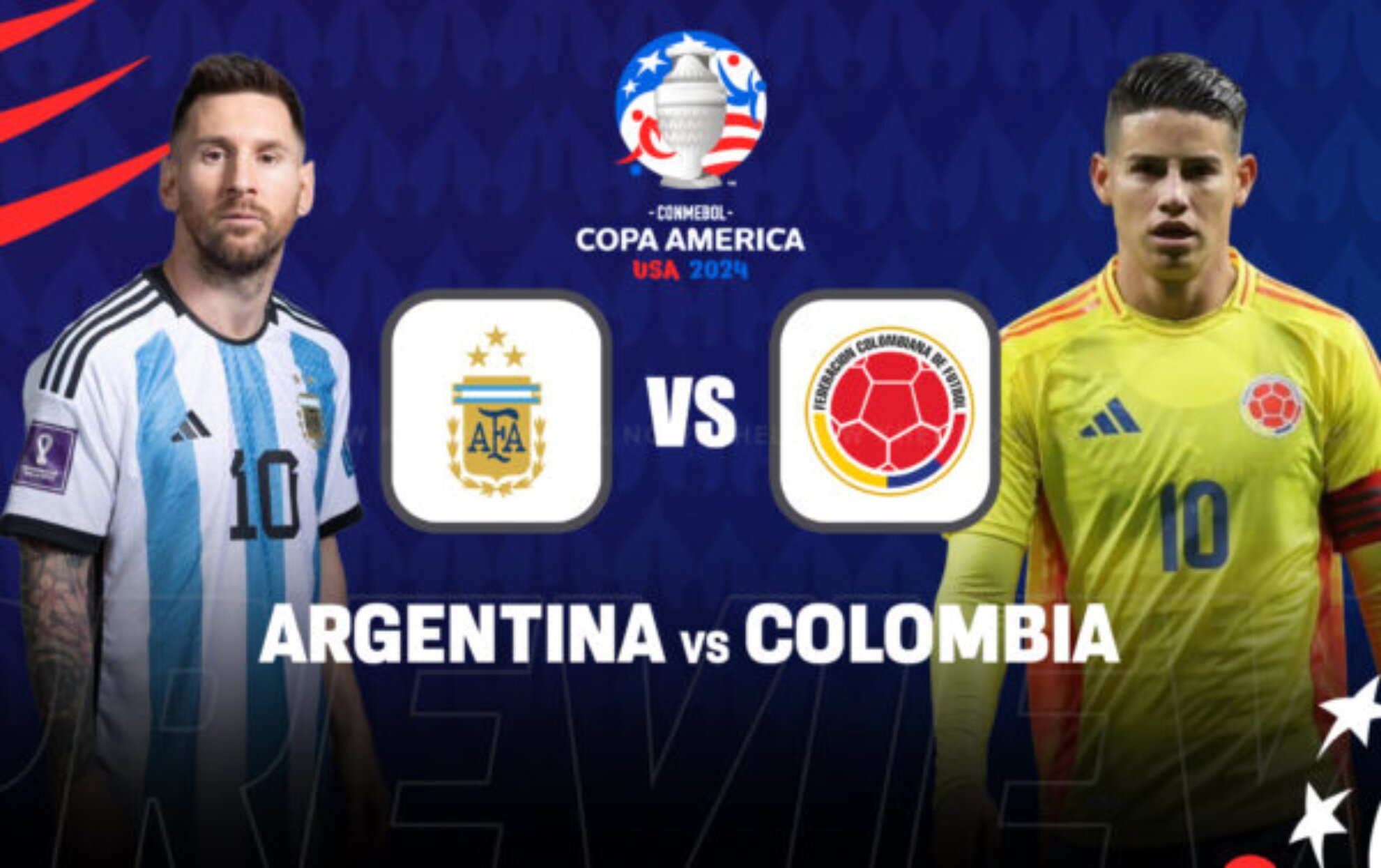 Argentina vs Colombia Live streaming, TV channel, kickoff time