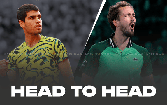 Carlos Alcaraz vs Daniil Medvedev head-to-head Record