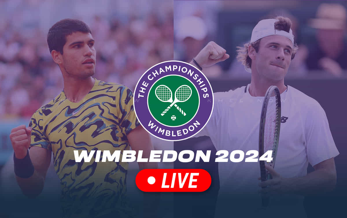Carlos Alcaraz vs Tommy Paul Highlights, Wimbledon 2024