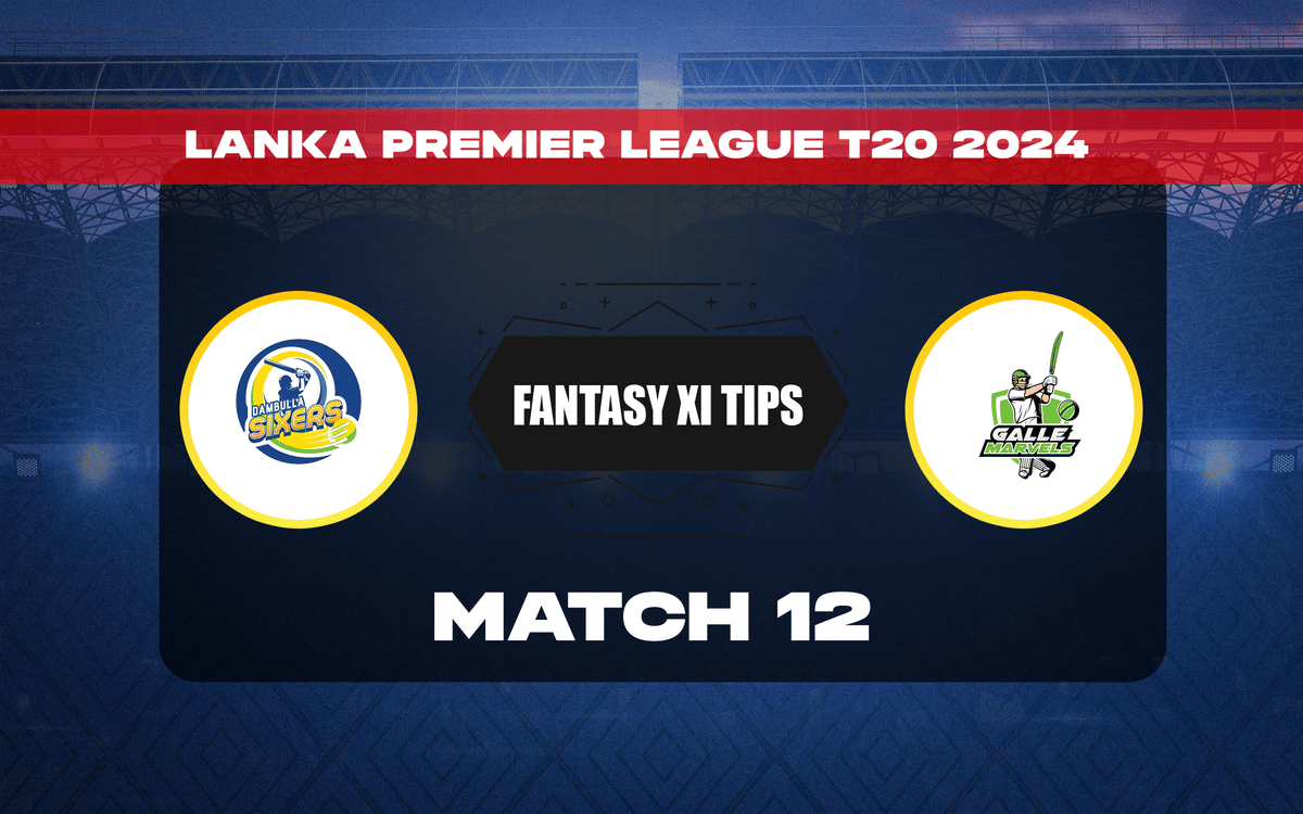 DS vs GM Dream11 Prediction, Dream11 Playing XI, Today Match 12, Lanka Premier League 2024