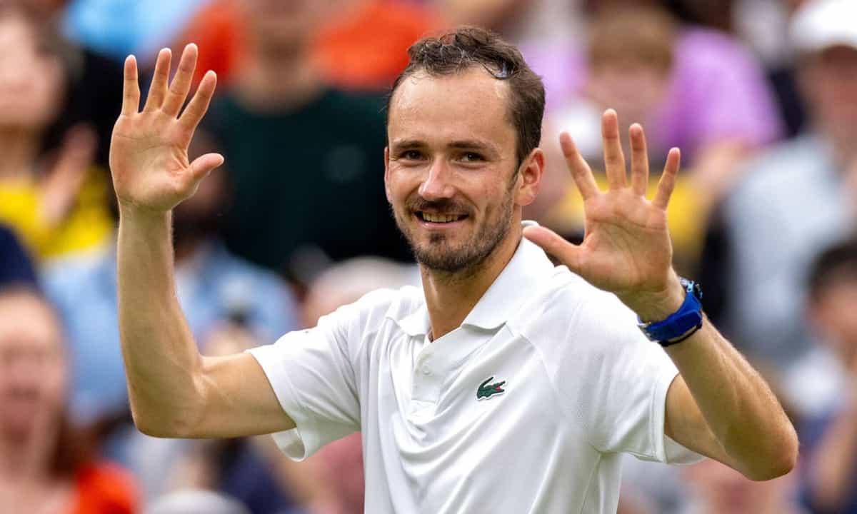 Daniil Medvedev becomes the only tennis player to beat Carlos Alcaraz, Jannik Sinner & Novak Djokovic at Grand Slam