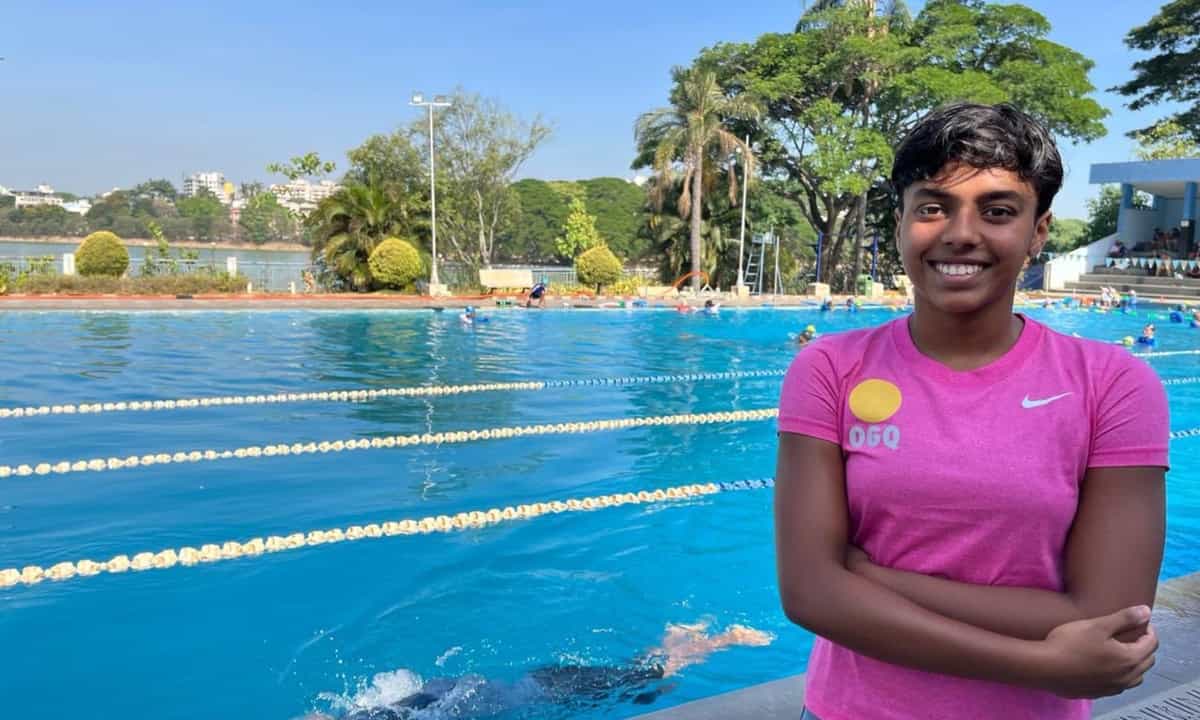 Who is Dhinidhi Desinghu? All you need to know about 14-year-old Paris-bound Indian swimmer