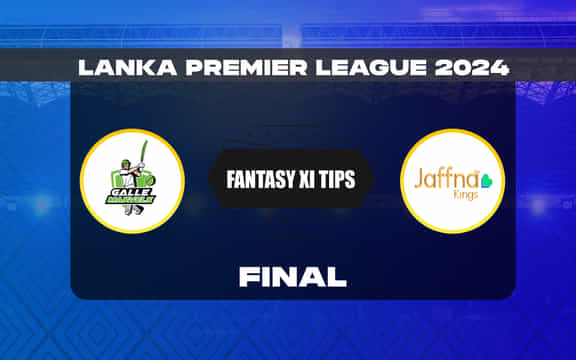 GM vs JK Dream11 Prediction, Dream11 Playing XI, Today Final Match, Lanka Premier League 2024