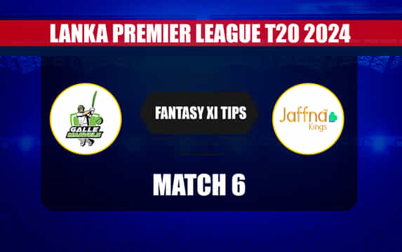 GM vs JK Dream11 Prediction, Dream11 Playing XI, Today Match 6, Lanka Premier League 2024