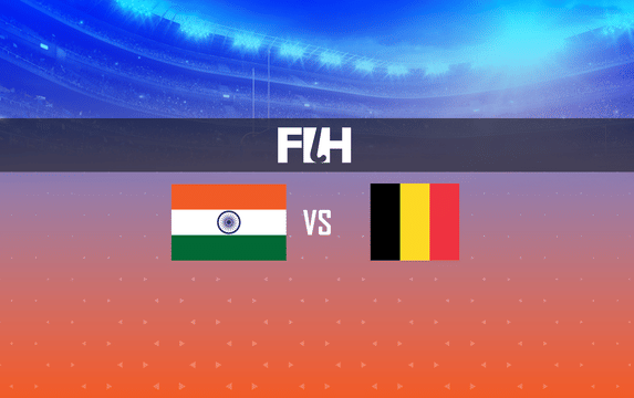 Hockey India vs Belgium last five meetings