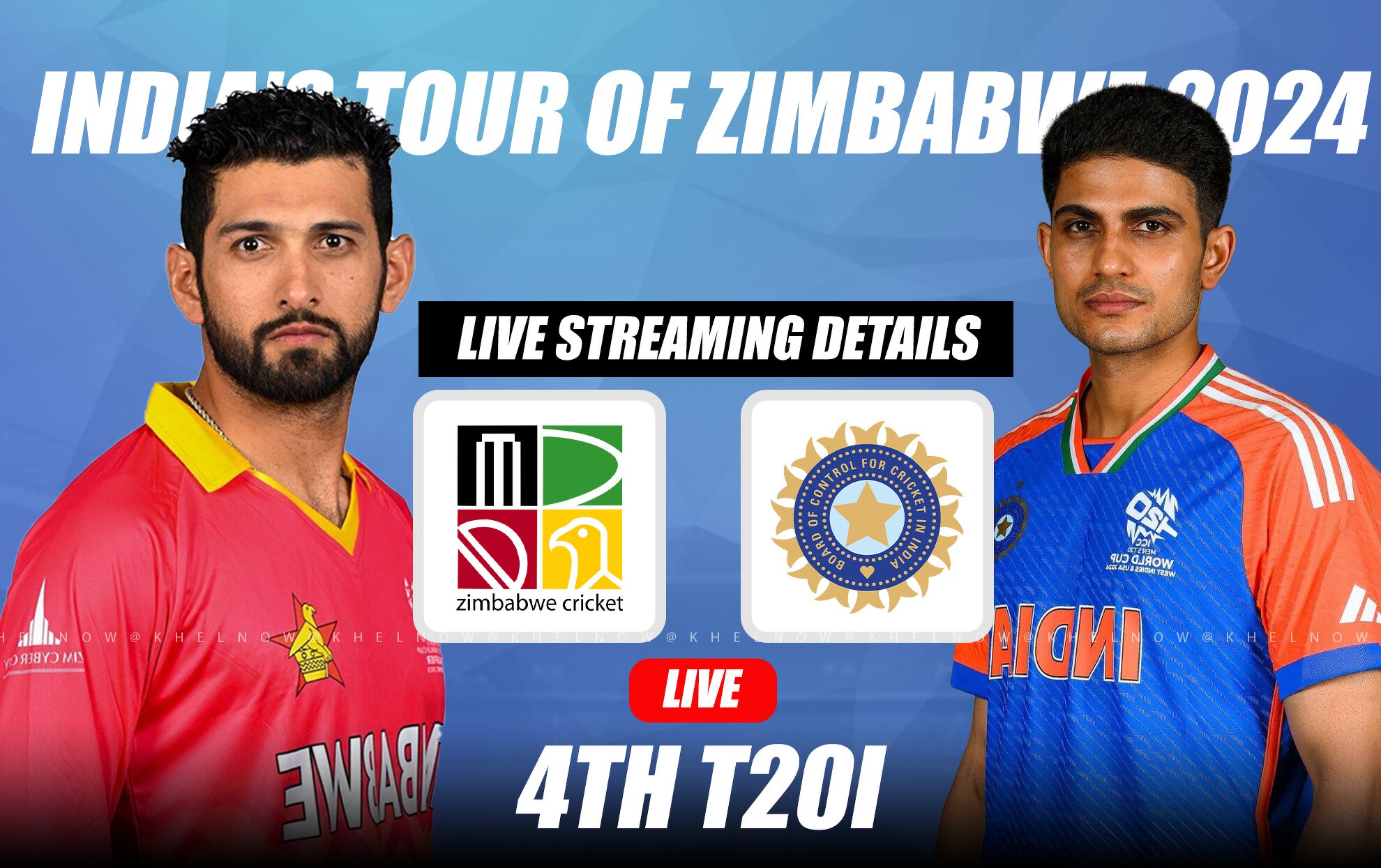 India Vs Zimbabwe 2025 Live Match