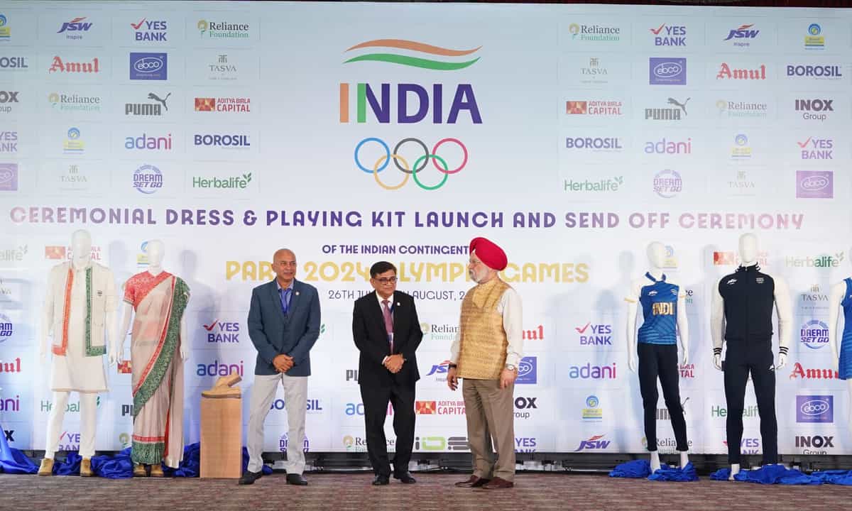 Indian Olympic Association announces BPCL as principal sponsor of indian contingent
