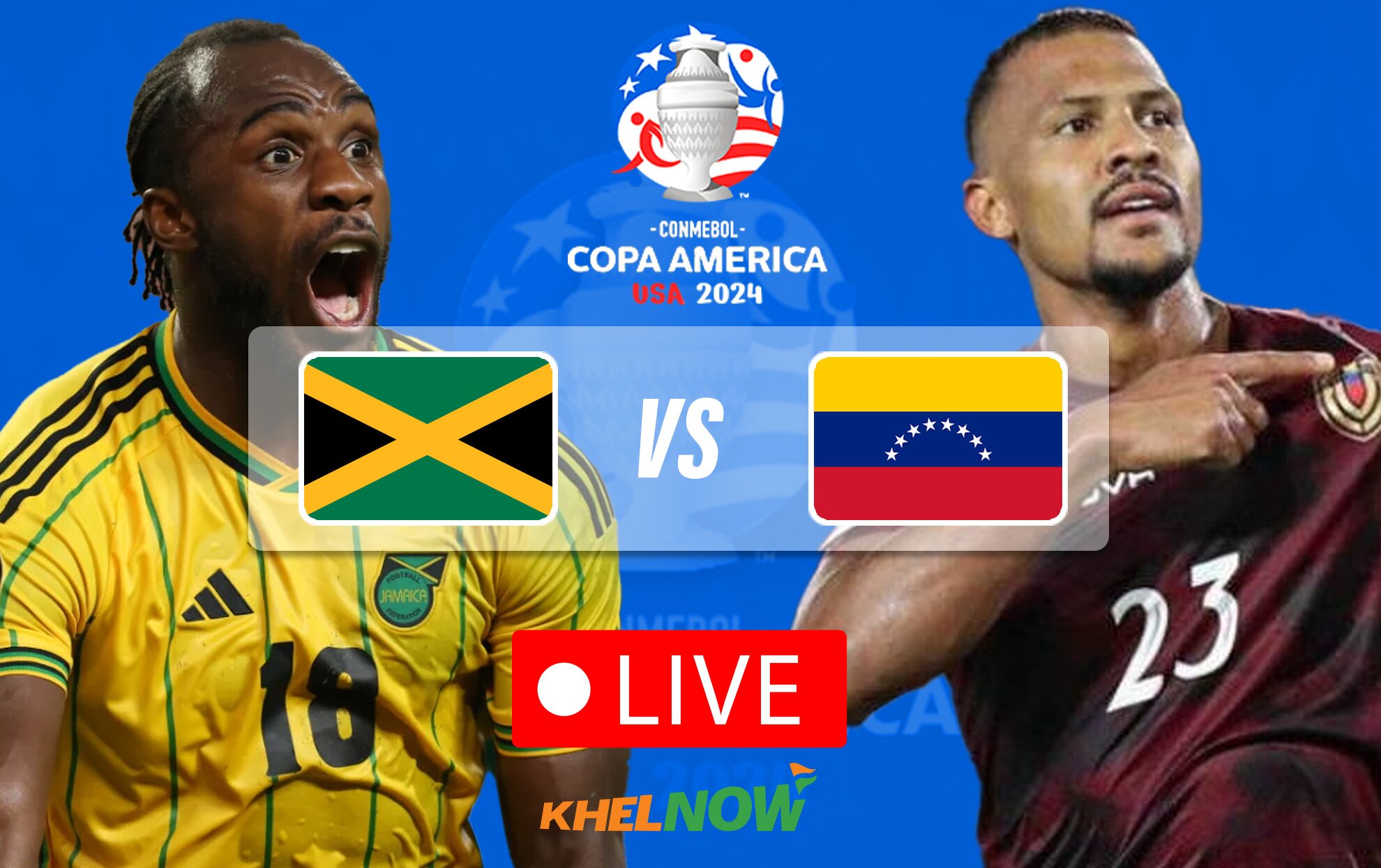 Jamaica vs Venezuela Live score and updates | Copa America 2024 ...