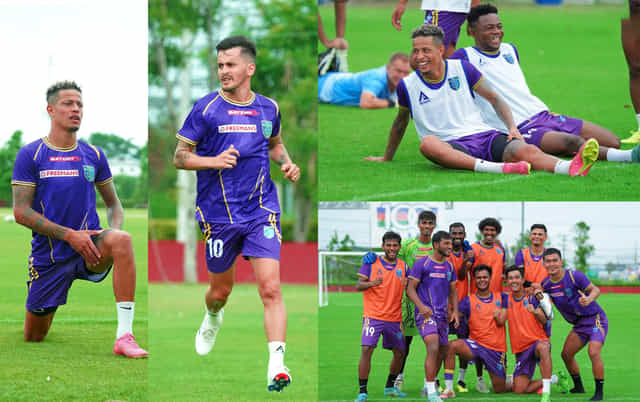 [WATCH] Kerala Blasters training ahead of Durand Cup 2024