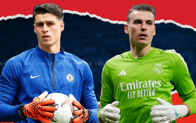 Chelsea & Real Madrid planning swap deal involving Andriy Lunin & Kepa Arrizabalaga
