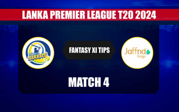 DS vs JK Dream11 Prediction, Dream11 Playing XI, Today Match 4, Lanka Premier League 2024