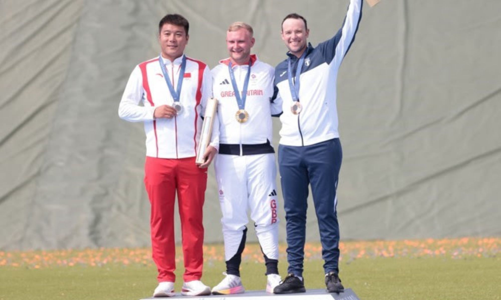 Paris Olympics 2024: Great Britain's Nathan Hales wins gold in men's trap shooting