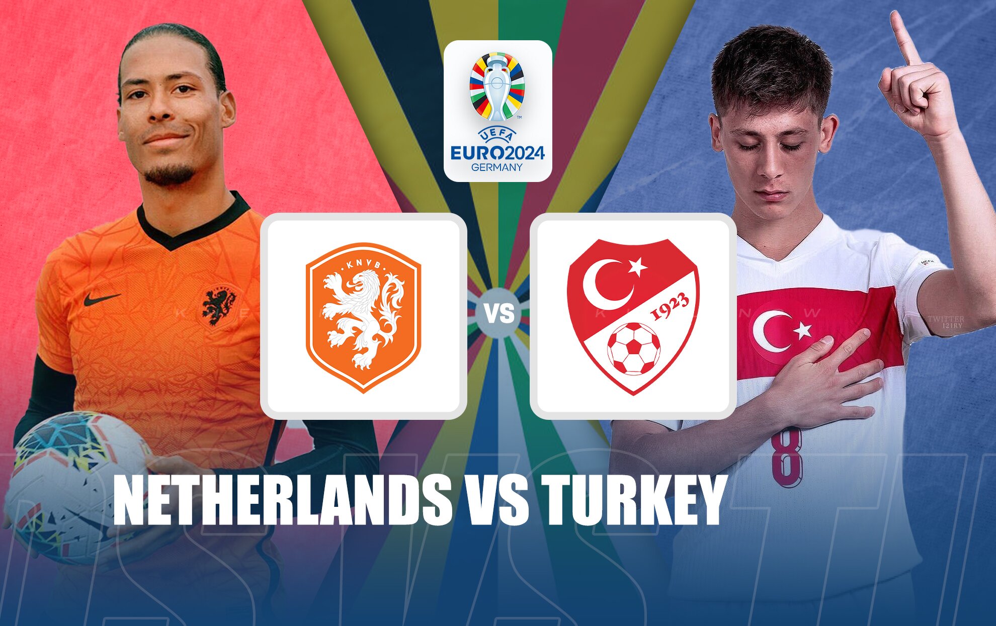 Netherlands vs Turkey Live score and updates UEFA Euro 2024 quarterfinal