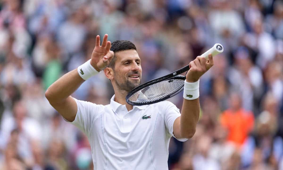 How many matches has Novak Djokovic won at each Grand Slam?