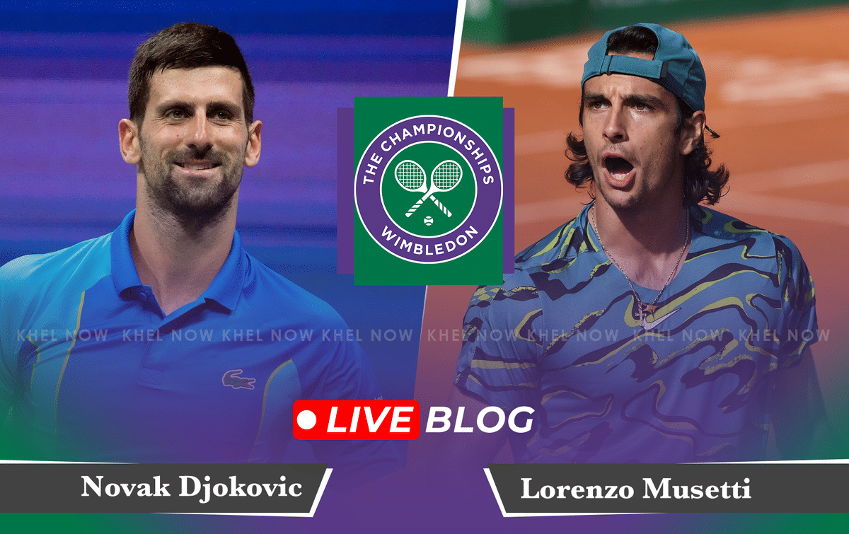Novak Djokovic vs Lorenzo Musetti Highlights, Wimbledon 2024 semi-final: Djokovic defeats Musetti in straight sets to setup final date with Carlos Alcaraz