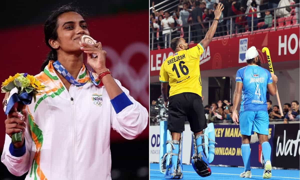 Which Indian athletes have medalled at multiple editions of Olympics?