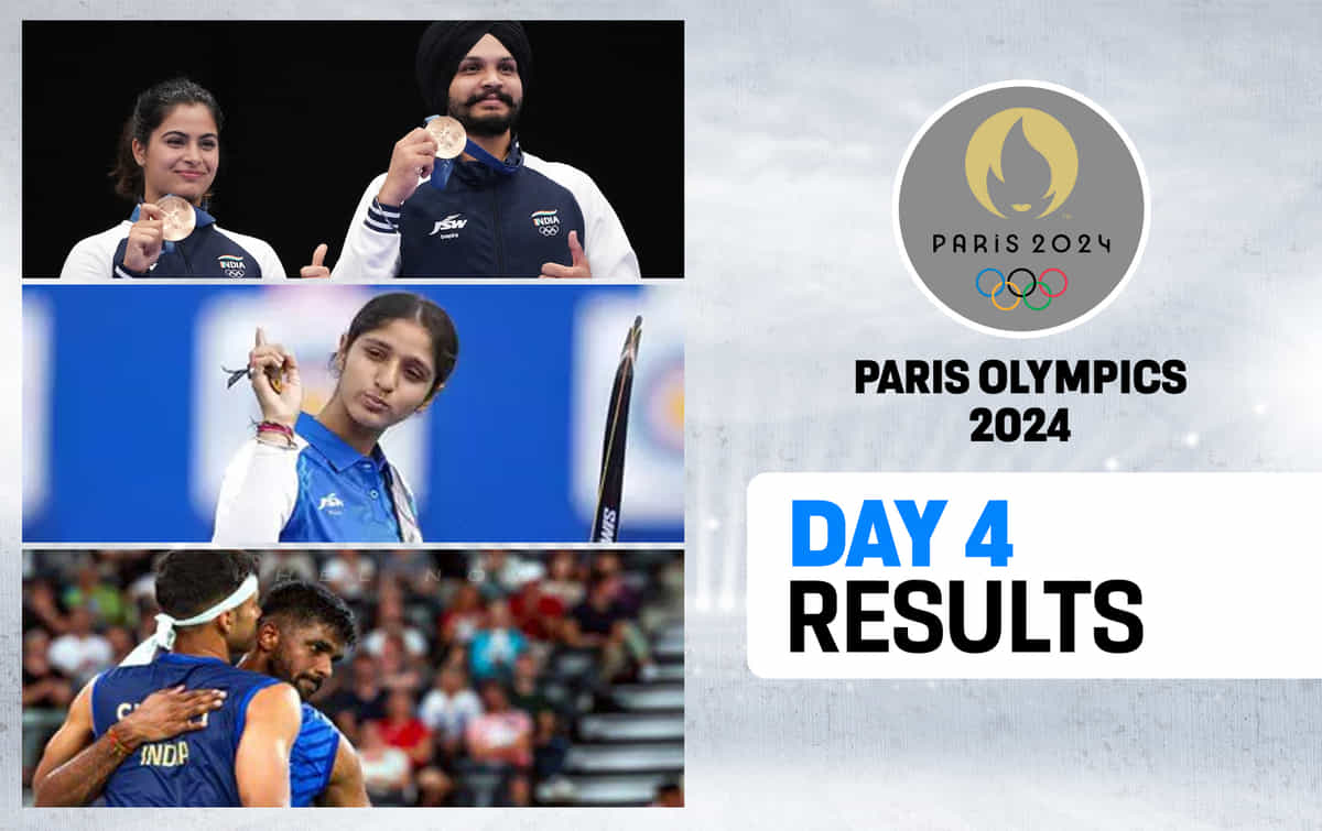 Paris Olympics 2024 Day 4 Results: Manu-Sarabjot win bronze; Satwik-Chirag, hockey team qualify for knockouts