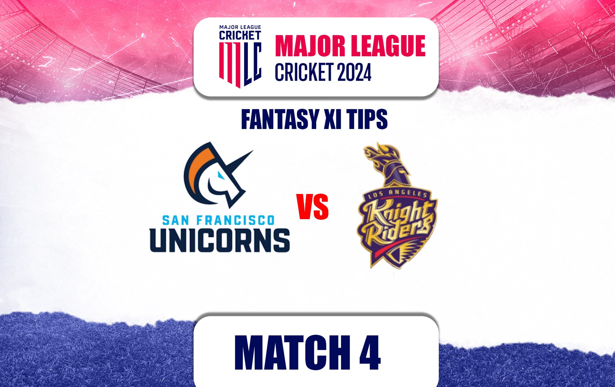 SF vs LAS Dream11 Prediction, Dream11 Playing XI, Today Match 4, USA