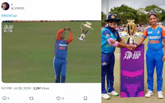 "Worst chokers.." Fans slam India women as they lose Women's Asia Cup T20 2024 final to Sri Lanka women