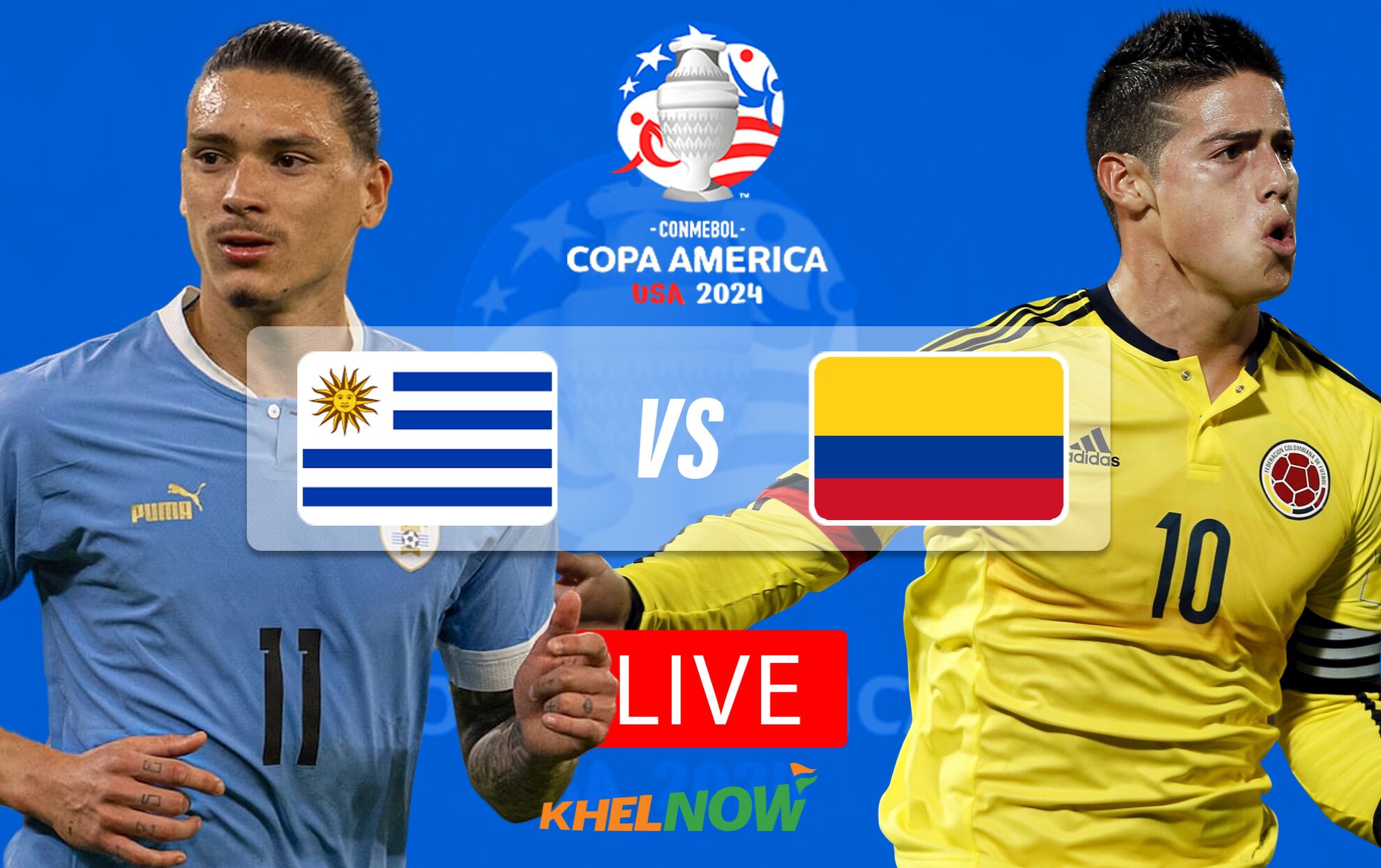 Uruguay 10 Colombia Highlights Copa America 2024 Semifinal