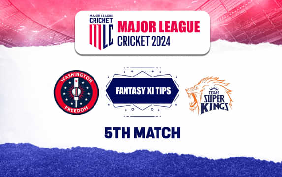 WAS vs TEX Dream11 Prediction, Dream11 Playing XI, Today Match 5, USA T20 Cricket League (MLC 2024)