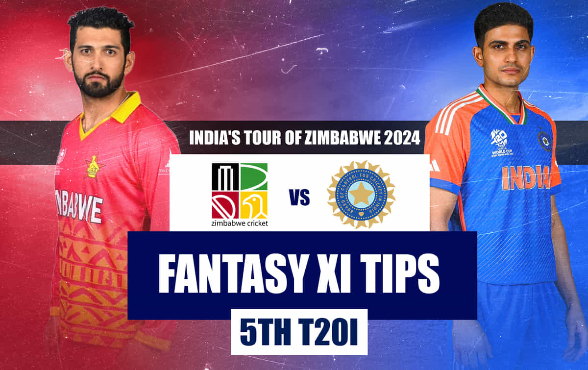 ZIM vs IND Dream11 Prediction, Dream11 Playing XI, Today Match 5, Zimbabwe vs India T20I series 2024