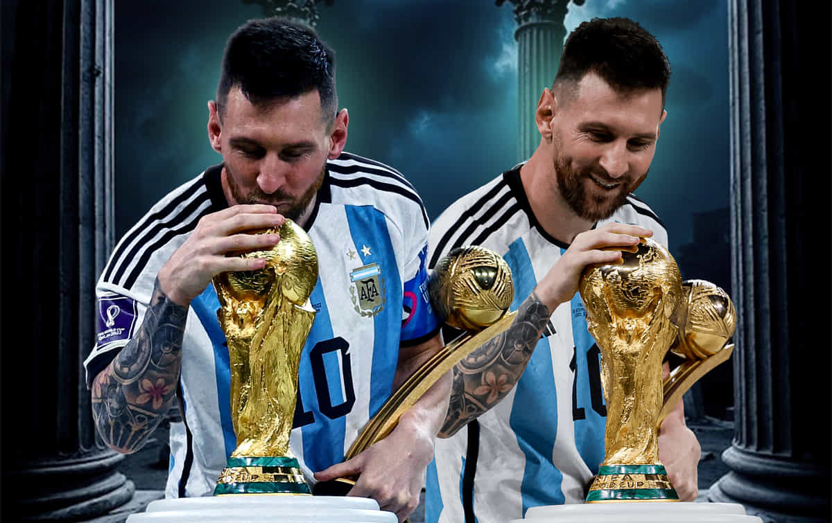 Top five nations with most major international football trophies