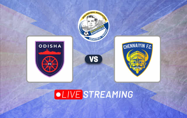 Odisha FC vs Chennaiyin FC Live | Bhausaheb Bandodkar Memorial Trophy 2024