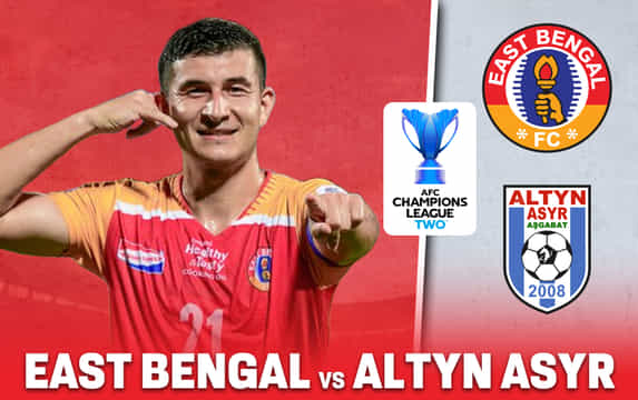 Ticket details for East Bengal vs Altyn Asyr | AFC Champions League Two 2024-25 Preliminary Stage
