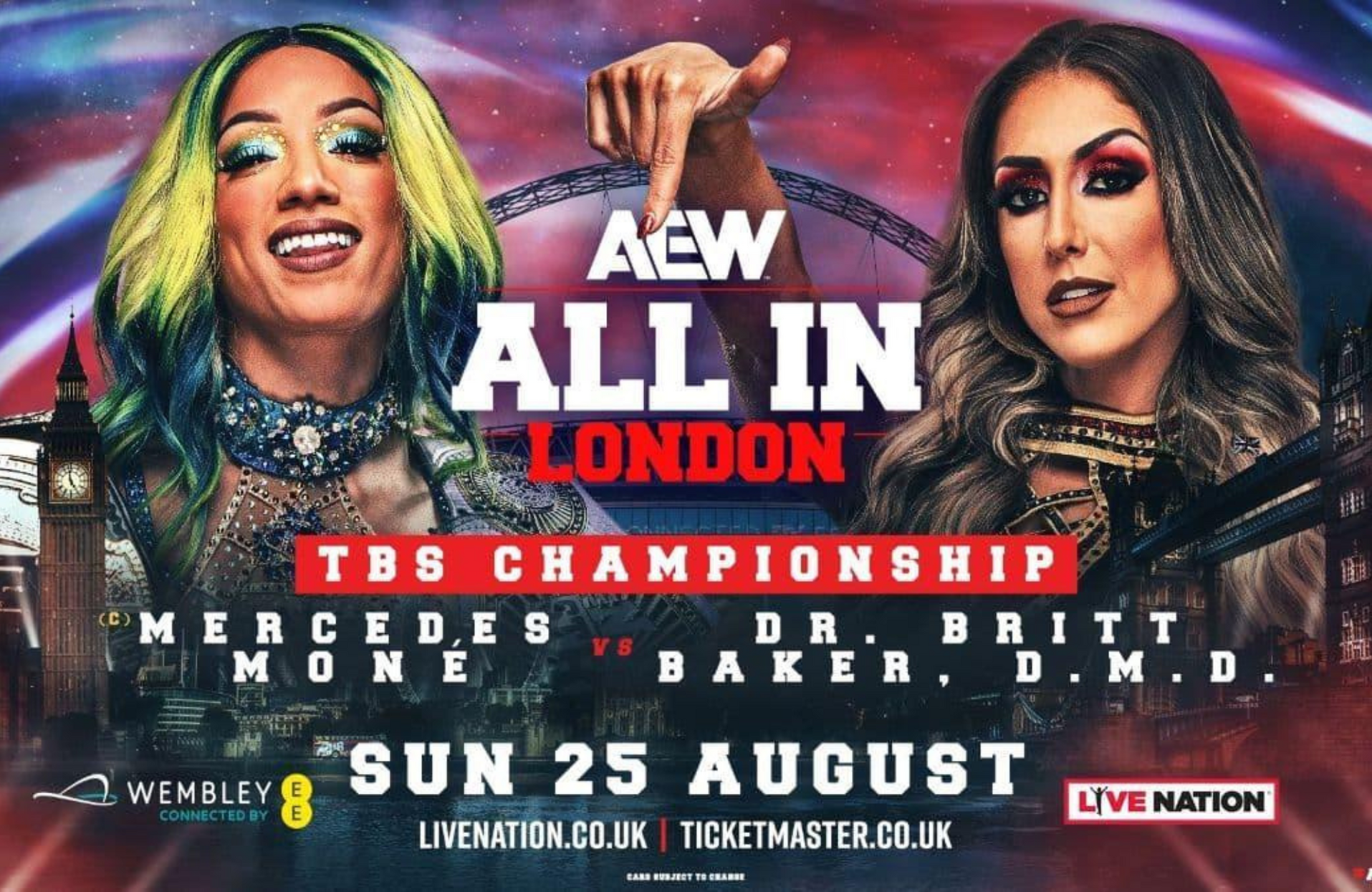 AEW All In 2024 result Mercedes Moné retains TBS Championship