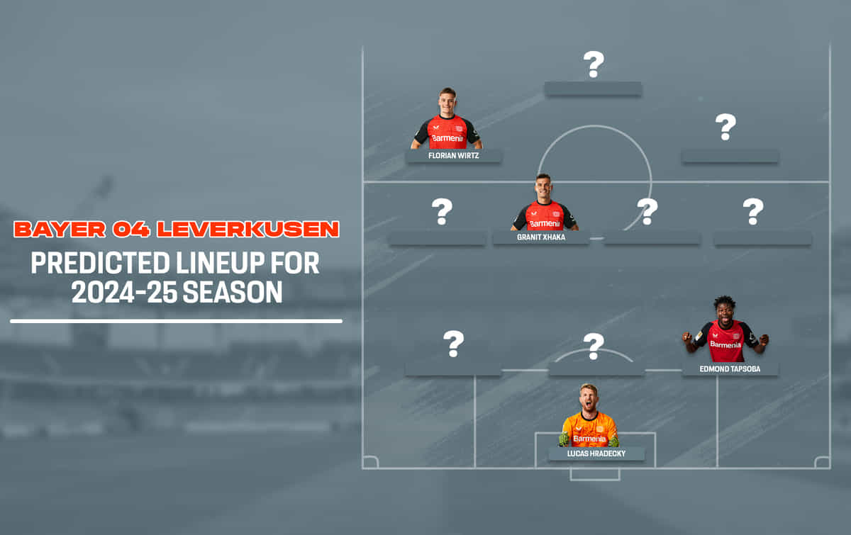 Bayer Leverkusen predicted lineup for Bundesliga 2024-25 season