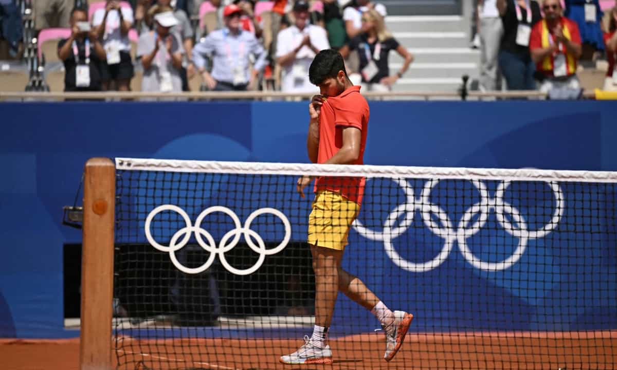 Carlos Alcaraz becomes youngest men's singles finalist at Olympics since 1988