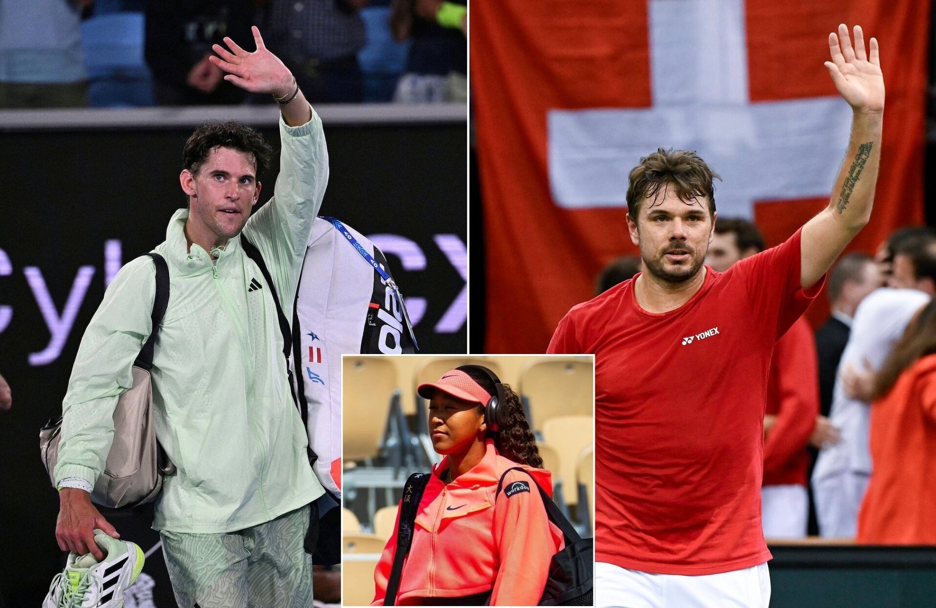 US Open 2024 Dominic Thiem, Stan Wawrinka, Naomi Osaka & more get