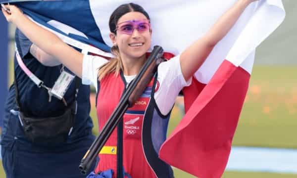 Paris Olympics 2024: Chile's Francisca Crovetto Chadid wins gold in women's skeet