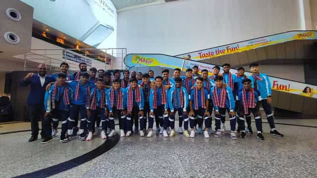 India U-20 players touchdown in Kathmandu ahead of SAFF U-20 Championship