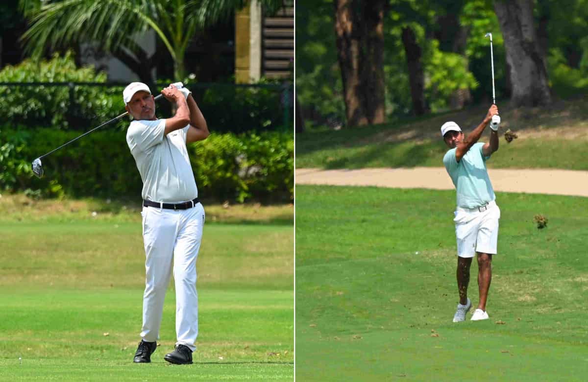 India Legends Championship: Jeev Milkha Singh, Jyoti Randhawa steer Indian hopes with joint third place after opening day
