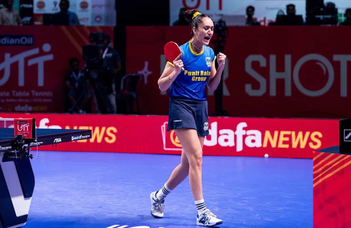 Ultimate Table Tennis 2024: Bengaluru Smashers edge closer to playoffs with win over Jaipur Patriots