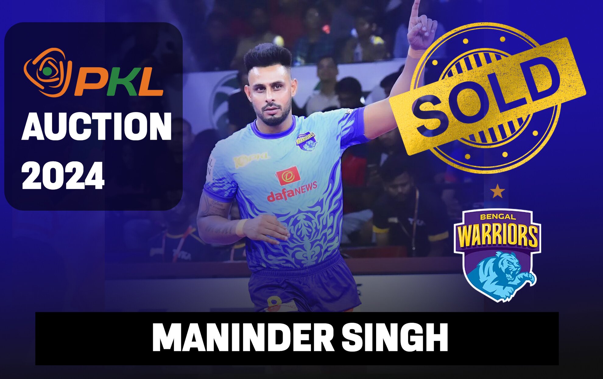 PKL 11 Auction: Maninder Singh reunites with Bengal Warriors