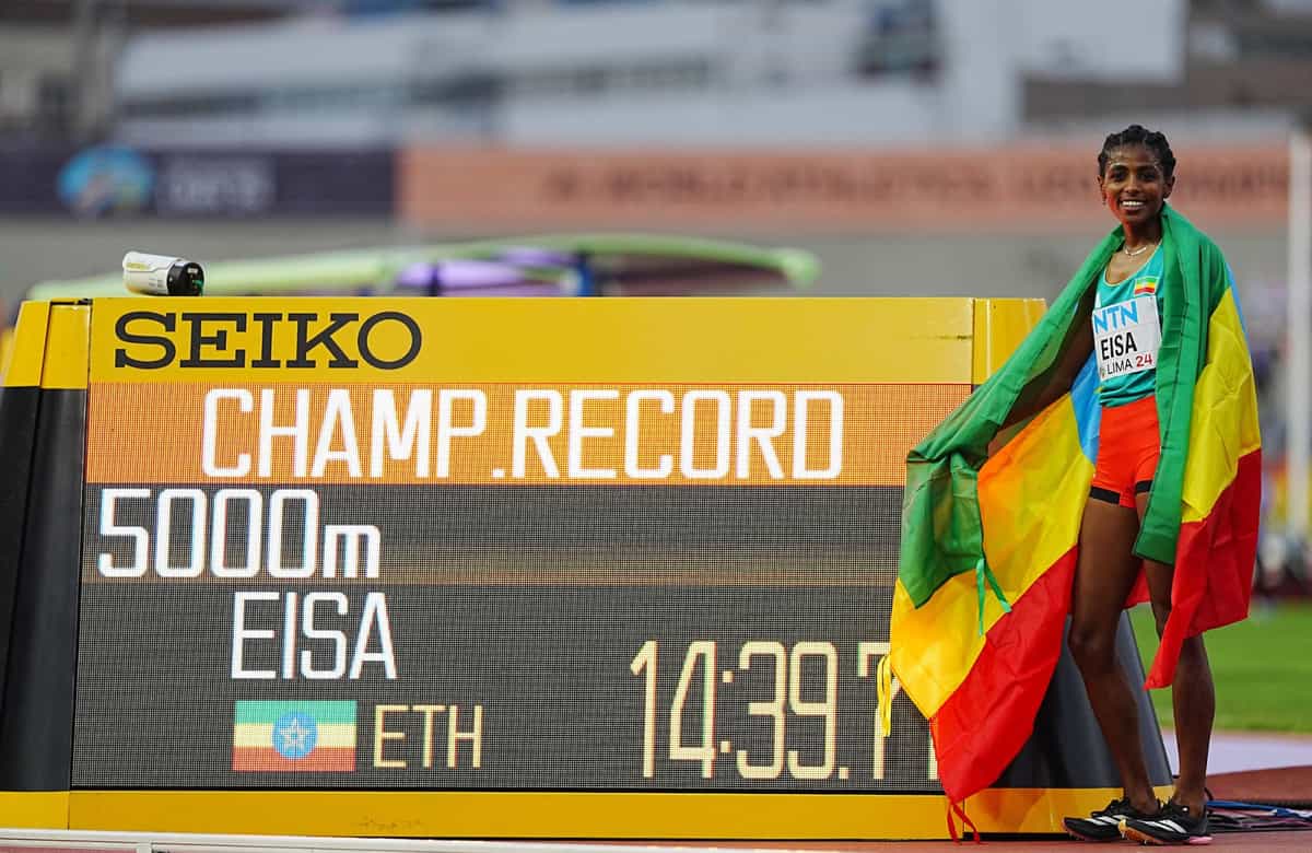 World Athletics U20 Championships 2024: Ethiopia's Medina Eisa wins gold in women's 5000m; sets championship record