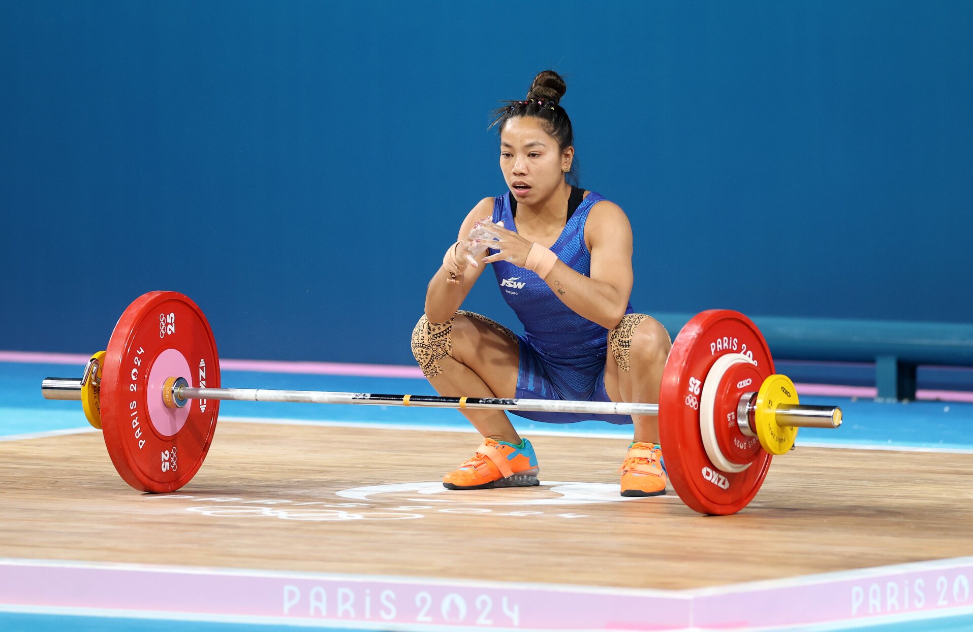 Paris Olympics 2025 Mirabai Chanu finishes fourth in Women's 49kg