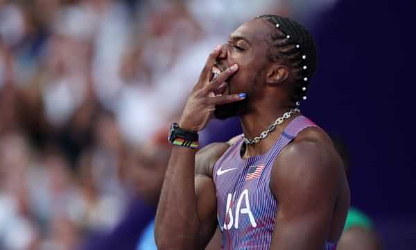 Paris Olympics 2024: Noah Lyles wins gold in men's 100m