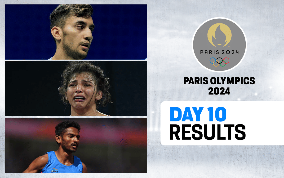 Paris Olympics 2024 Day 10 Results: Avinash Sable scripts history; heartbreaks for Lakshya, Nisha, Maheshwari-Anantjeet