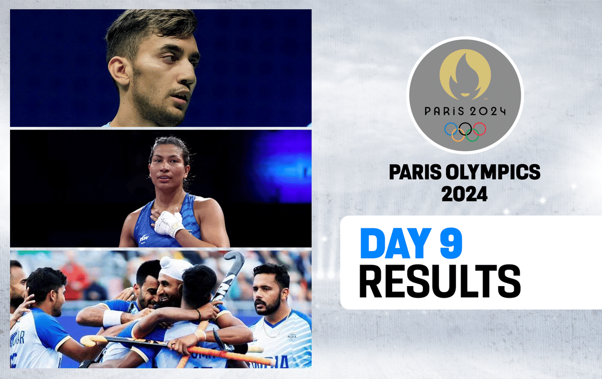 Paris Olympics 2024 Day 9 Results: Indian hockey team reach semis; Lakshya Sen, Lovlina Borgohain falter