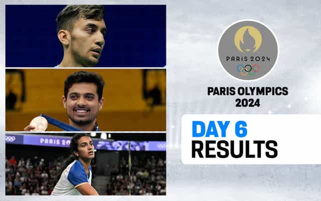 Paris Olympics 2024 Day 6 Results: Swapnil Kusale wins bronze; Lakshya reaches quarterfinals; Nikhat, Sindhu, Satwik-Chirag knocked out