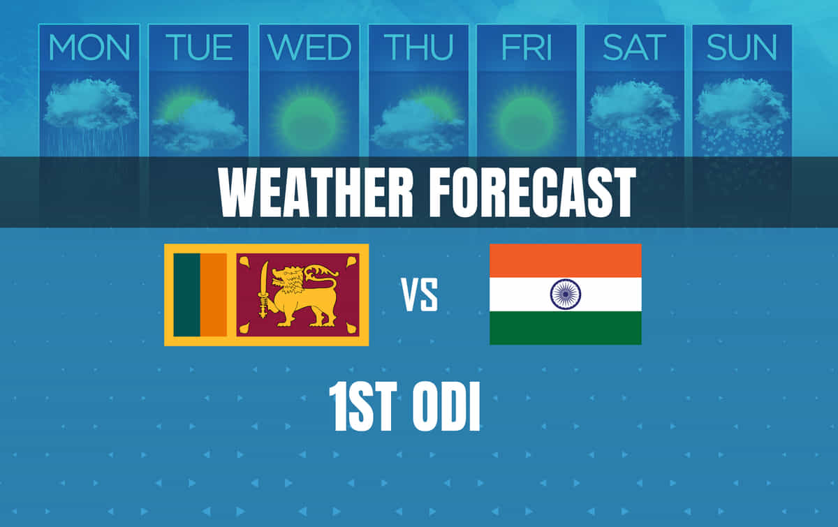 SL vs IND 2024: Weather forecast for 1st ODI in Colombo
